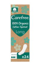 Load image into Gallery viewer, Carefree Organic Unscented Long Cotton Topsheet
