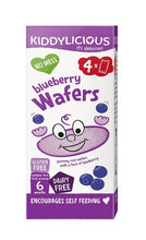 Load image into Gallery viewer, Kiddylicious Blueberry Wafers
