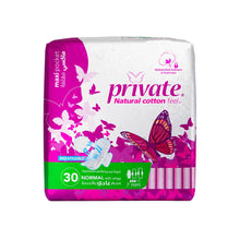 Load image into Gallery viewer, Private Cotton Feel Pads Maxi Normal With Wings
