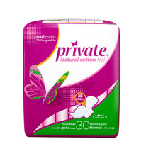 Load image into Gallery viewer, Private Cotton Feel Pads Maxi Normal With Wings
