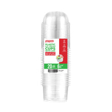 Load image into Gallery viewer, Papco Clear Plastic Cups With Lids 6 OZ
