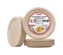 Load image into Gallery viewer, Papco Eco-friendly Round Plates 9 inch

