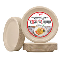 Load image into Gallery viewer, Papco Eco-friendly Round Plates 9 inch
