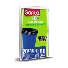 Load image into Gallery viewer, Sanita Club Garbage Bags Biodegradable 50 Gallons
