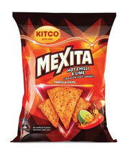 Load image into Gallery viewer, Kitco Mexita Hot Chili &amp; Lime Tortilla Chips
