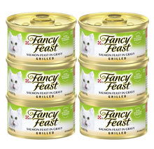 Load image into Gallery viewer, Fancy Feast Grilled Salmon in Gravy (5 + 1 Free)
