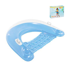 Load image into Gallery viewer, Intex Inflatable Blue Sit &amp; Float Pool Chair
