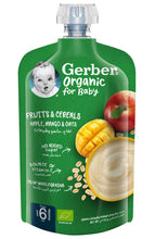 Load image into Gallery viewer, Gerber Organic Apple, Mango &amp; Oats
