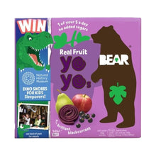 Load image into Gallery viewer, Bear Brilliant Blackcurrant Yoyo Real Fruit Snack
