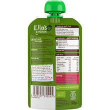 Load image into Gallery viewer, Ella's Kitchen Organic Pears, Peas &amp; Broccoli Baby Food
