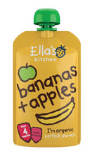 Load image into Gallery viewer, Ella's Kitchen Organic Bananas &amp; Apples Baby Food
