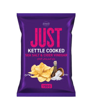 Load image into Gallery viewer, Kitco Just Sea Salt &amp; Cider Vinegar Kettle Cooked Potato Chips
