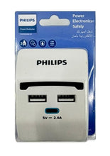 Load image into Gallery viewer, Philips 3 in 1 Power Socket With USB + USB C
