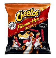 Load image into Gallery viewer, Cheetos Crunchy Flamin Hot Chips
