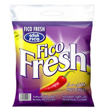 Load image into Gallery viewer, FICO Fresh Hot Chili Potato Chips Bag
