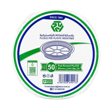 Load image into Gallery viewer, Disposable Round Plate 26cm
