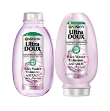 Load image into Gallery viewer, Garnier Ultra Doux Smoothing Shampoo &amp; Conditioner
