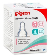 Load image into Gallery viewer, Pigeon Peristaltic Silicone Nipple 0-3 months
