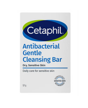 Load image into Gallery viewer, Cetaphil Antibacterial Gentle Cleansing Bar

