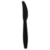 Disposable Plastic Knives Black