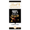 Lindt Excellence 90% Dark Chocolate