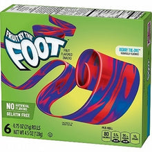 Load image into Gallery viewer, Fruit By The Foot Berry Tie-Dye Fruit Snacks
