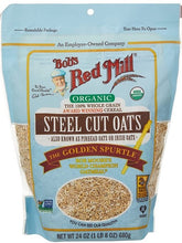 Load image into Gallery viewer, Bob's Red Mill Organic Whole Grain Steel Cut Oats
