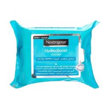 Load image into Gallery viewer, Neutrogena Hydro Boost Facial Cleanser Wipes
