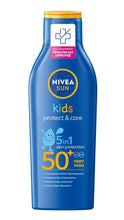 Load image into Gallery viewer, Nivea Sun Kids Protect &amp; Care Sunblock Lotion SPF50+

