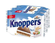 Load image into Gallery viewer, Knoppers Crunchy Milk Chocolate Wafers
