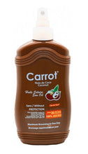 Load image into Gallery viewer, Carrot Sun Tanning Oil Spray Coconut
