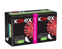 Load image into Gallery viewer, Kotex Ultra Thin Super Pads With Wings
