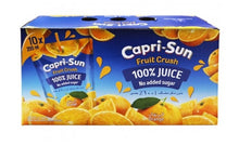 Load image into Gallery viewer, Capri-Sun 100% Orange Juice No Added Sugar
