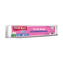 Load image into Gallery viewer, Sanita Club Trash Bags Oxo-Biodegradable 5 Gallons
