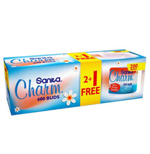 Load image into Gallery viewer, Sanita Charm Cotton Buds Promo (2 + 1 Free)
