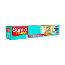 Load image into Gallery viewer, Sanita Easy lock Food storage bags Biodegradable Large
