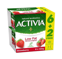 Load image into Gallery viewer, Activia Low Fat Strawberry Yoghurt Promo (6 + 2 Free)
