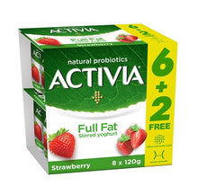 Load image into Gallery viewer, Activia Full Fat Strawberry Yoghurt Promo (6 + 2 Free)
