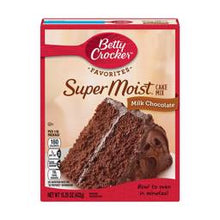 Load image into Gallery viewer, Betty Crocker Super Moist Milk Chocolate Cake Mix
