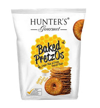 Load image into Gallery viewer, Hunter's Gourmet Baked Pretzos Honey &amp; Mustard Flavour
