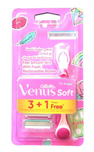 Load image into Gallery viewer, Gillette Venus Soft Razor Promo Pack
