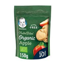Load image into Gallery viewer, Gerber Nutri Bites Organic Apple Biscuit
