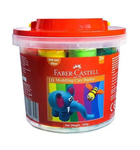 Load image into Gallery viewer, Faber-Castell Modelling Clay Bucket Assorted Colors
