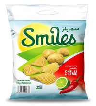 Load image into Gallery viewer, Smiles Chili &amp; Lime Potato Chips Bag
