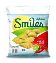 Load image into Gallery viewer, Smiles Chili &amp; Lime Potato Chips Bag
