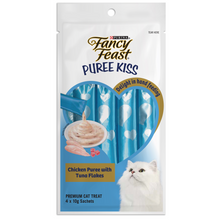 Load image into Gallery viewer, Fancy Feast Puree Kiss Chicken Puree With Tuna Flakes
