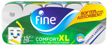 Load image into Gallery viewer, Fine Comfort XL Toilet Paper 2 Ply
