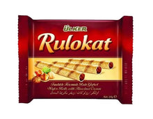 Load image into Gallery viewer, Ulker Rulokat Hazelnut Cream Wafer
