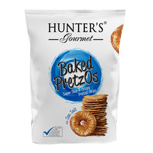 Load image into Gallery viewer, Hunter's Gourmet Baked Pretzos Sea Salt Flavour
