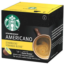 Load image into Gallery viewer, Starbucks Dolce Gusto Americano Veranda Blend Capsules

